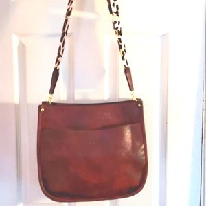 Burgundy Vegan leather purse bundle